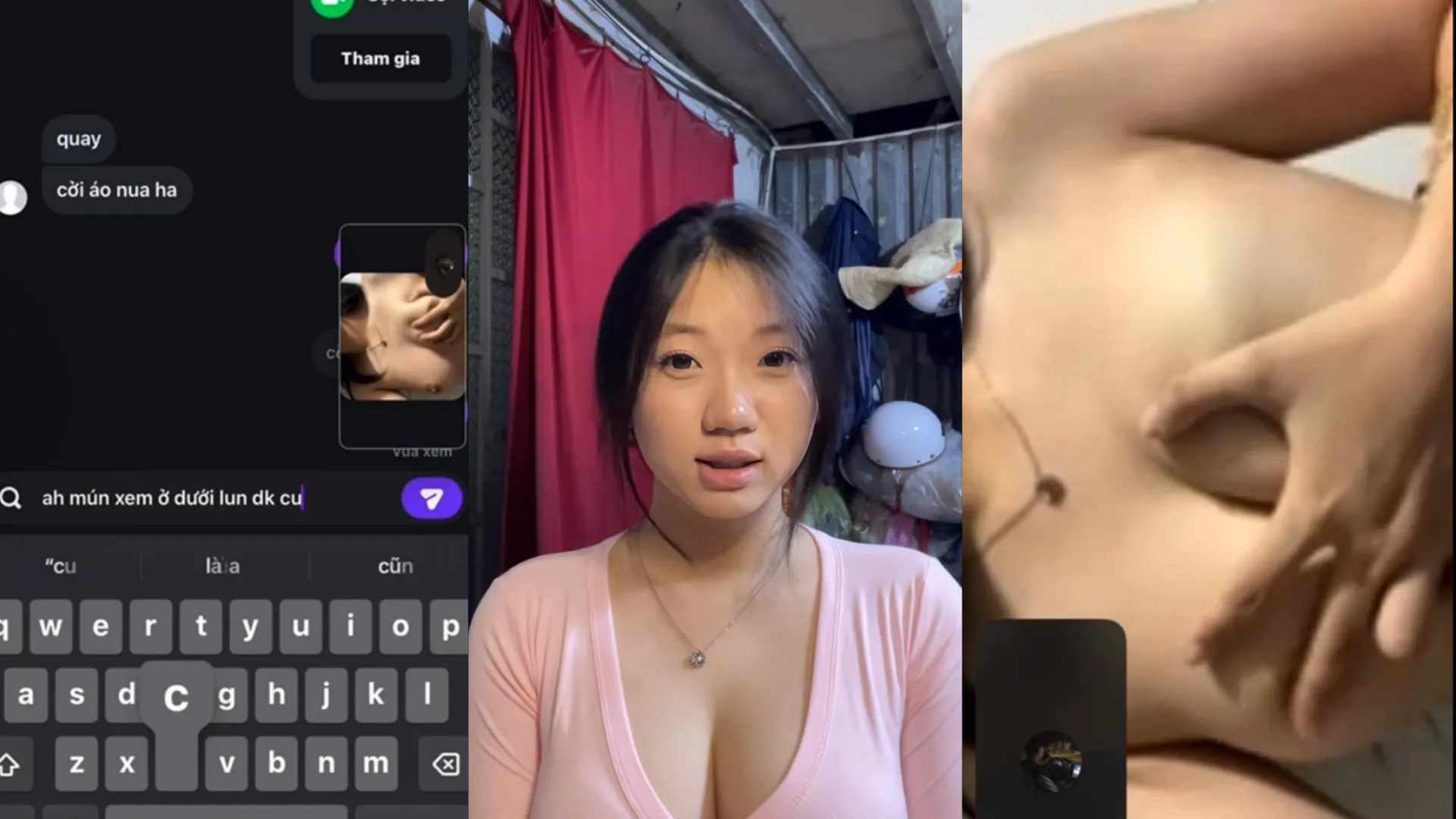 Ảnh thumbnail video [HOT] Em gái minhh thuu xinh xắn, hot tiktoker 5tr1 lượt thích lộ clip call riêng chà lồn bóp vú