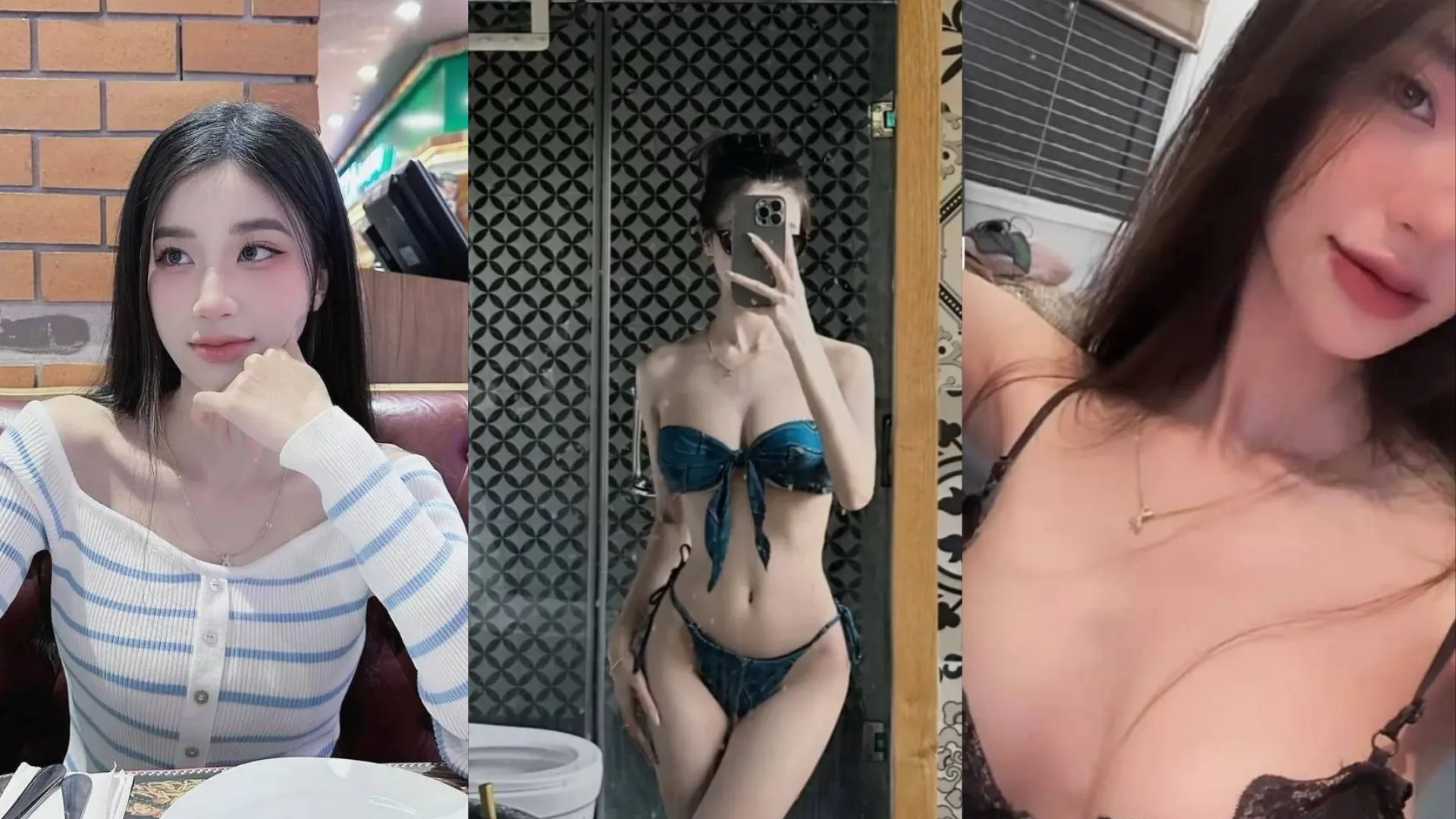 Ảnh thumbnail video [ CHỌN LỌC ] Siêu phủm Hà Quỳnh Trang mình dây và cặp vú khủng lộ clip với anh người, đầy đủ tư thế